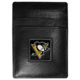 Pittsburgh Penguins® Leather Money Clip/Cardholder